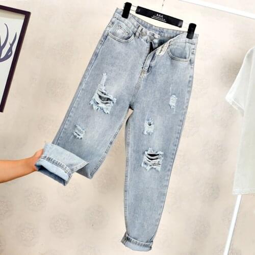 Ff1006-1 2019 new autumn winter women fashion casual Denim Pants high waisted jeans womens jeans