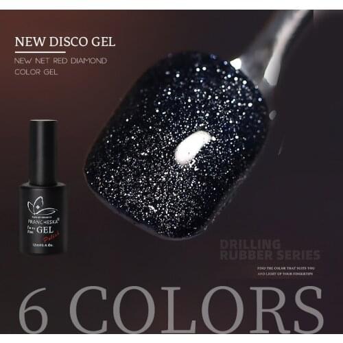 Nail Art Diamond Glue Shining 12ml Light Therapy Diamond Glue Glossy Long Lasting UV LED Nail Art Gel Varnish Nail Gel TSLM1