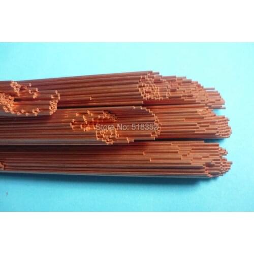 2.0mmx500mm Single Hole Ziyang Copper Electrode Tube for EDM Drilling Machines