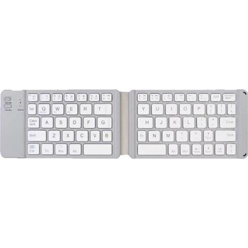Mini Bluetooth Keyboard Mini Wireless Foldable Keyboard Compatible With IOS Android Windows For IPad Phone Tablet
