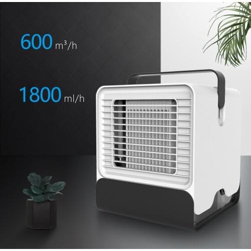 2021 New Portable Air Cooler Fan Mini USB Air Conditioner Air Cooling Fan Humidifier Purifier For Office Bedroom