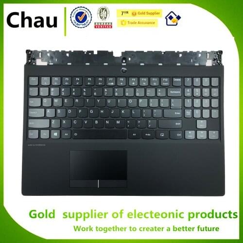 New For New For Lenovo Legion Y530 Y7000 Upper Case Palmrest Cover With US Keyboard White backlight Touchpad