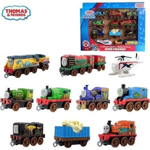 Original Thomas and Friends 10/trains Trains Alloy Collection Trackmaster Thomas Train Set for Children Diecast Gifts Brinquedos