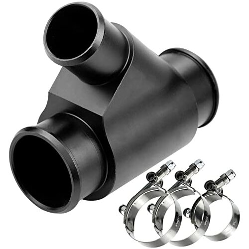 Weldless Dual Radiator Coolant Y-Pipe Compatible with Dodge Ram 6.7L Cummins Diesel 2013-2020