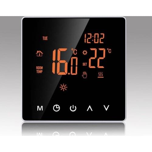 Tuya Smart Life WiFi Thermostat Temperature Controller for Water/Electric floor Heating Water/Gas Boiler Works with Alexa Google