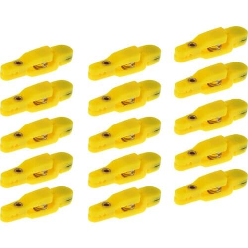15PCS Heavy Tension Snap Release Clip for Weight Planer Board Kite Offshore Outrigger Downrigger Release Clips Trolling Fishing