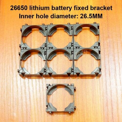 10pcs/lot 26650 battery combination bracket ABS fire retardant plastic arbitrary combination universal bracket combination DIY