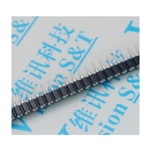 20pcs/lot 1X40PIN 2.54MM 1x40 Pin 2.54 Round Female Pin Header connector