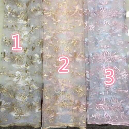 2019 Butterfly-Shaped Mesh Embroidery Lining Wedding Dress Hanfu Dress Childrens Lace Fabric