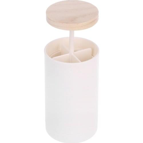 Automatic Pop-up Cotton Bud Swabs Toothpick Dispenser Case Home Hotel Decoration AXYC