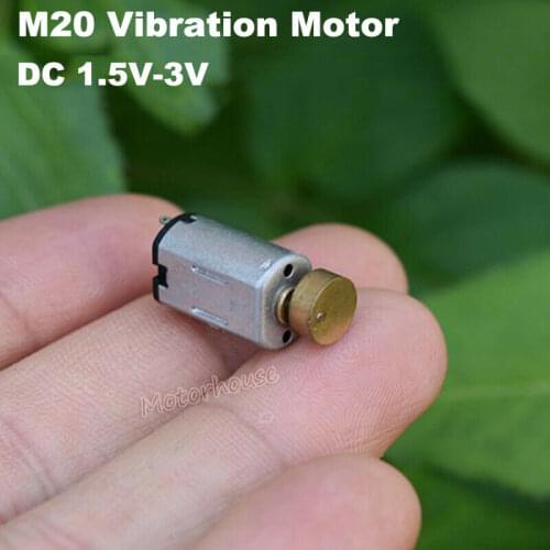 DC 1.5V-3V FF-M20 Vibration Vibrating Motor Micro 10mm Vibrator DIY Toy Massager