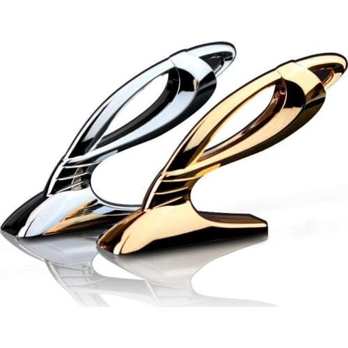 1 Pcs VIP JP Logo Front Bonnet Emblem Creative Junction produce Stand Hood Badge Decal Car Stickers Universal Fit Car Styling