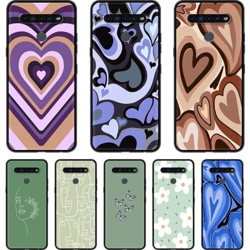 Sage Green Soft Case for LG K40 K40s K41s K42 K50 K50s K52 K61 K71 Funda for LG G6 G7 G8 Phone Cell Cover Back Coque Shell Capa