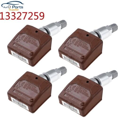 New 4Pcs 13327259 TPMS Tire Pressure Sensor 433MHZ For Opel Mokka Astra Corsa Zafira Insignia Adam