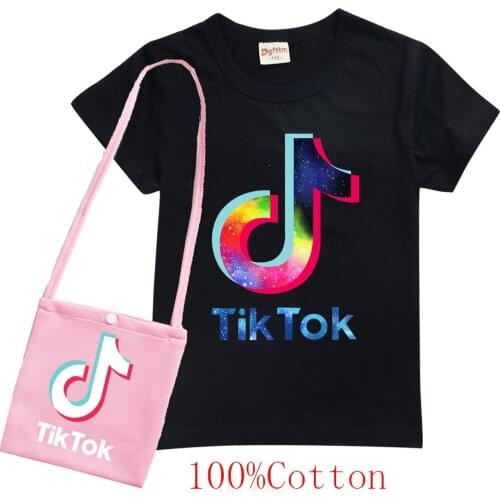 Boys And Girls Tik Tok 3D Tshirts Clothing Beautiful Cute T-shirt Printed Childrens Tshirt Summer Clothes Fashion 2T-16T