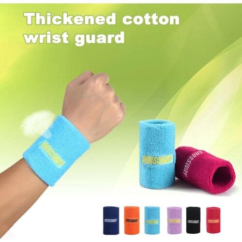 Wrist Sweatbands Moisture Wicking Unisex Cotton Women Men Sports Wristband for Running