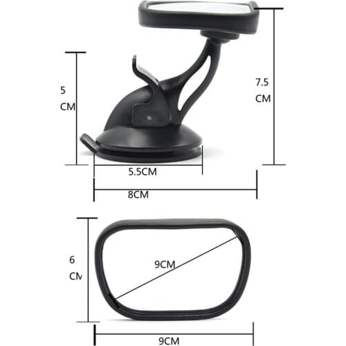 Adjustable Baby Car Mirror Car Back Seat Safety View Rear Ward Facing Car Interior Baby Kids Monitor Reverse Safety Seats Mirror