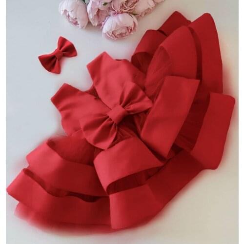 Baby Girls Christmas Dress Newborn 1st Birthday Party Christening Gown 3 6 9 12 18 24 Months Baptism Wedding Princess Clothes