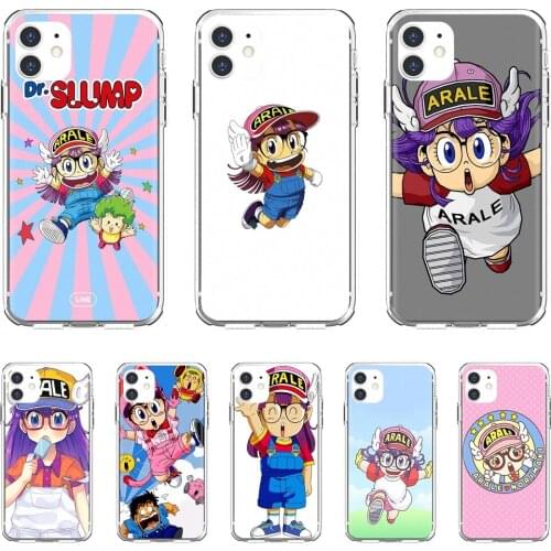 Silicone Phone Bag Case anime-Dr-Slump-Arale-little-girl For Samsung Galaxy A9 A8 Star Lite A3 A5 A7 A6 Plus 2018 2015 2016 2017