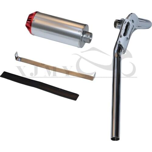 Honda XR50 CRF50 motorcycle CNC exhaust pipe system muffler 110cc 125cc 140cc pit off-road vehicle