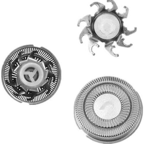 3x Shaver Head for Povos PQ0097C Razor Head for Povos PQ6306,PQ8102,PQ8606,PQ8602,PQ8508 Replacement Razor Blade Head for Men