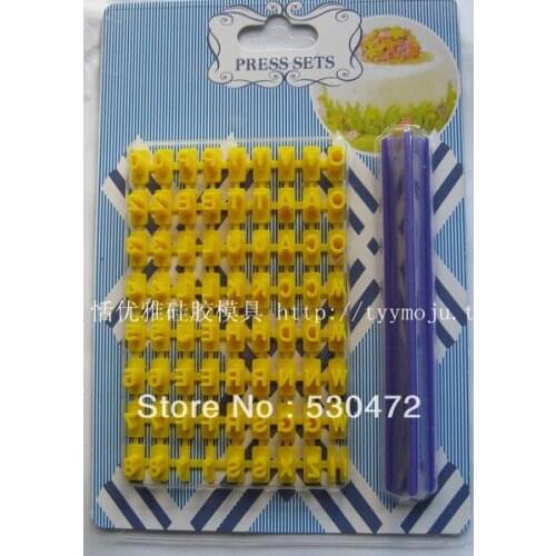 Type mold / digital alphabet lettering mould / biscuits mold printing mould ABS kitchen tools