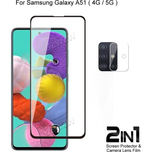 UZWZW Screen Protectors For Samsung Galaxy A51