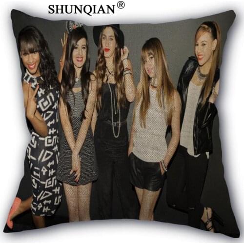 High Quality Cotton Linen Fifth Harmony Pillowcase Wedding Decorative Pillow Case For Home Pillow Cover A10.17
