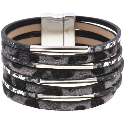 WELLMORE fahion jewelry women bracelet bohemia bracelets charm leather bracelets for women party jewelry wholesale dropshipping