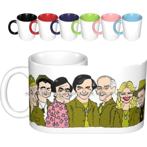 The 4077th Ceramic Mugs Coffee Cups Milk Tea Mug Mash Mash 4077 4077 War Army Korean War Tv Show Perfect Awesome Cool Birthday