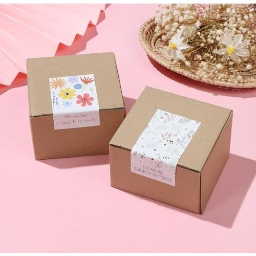 50PCS This Package Is Happy To See You Too Stickers Seal Labels Thank You Stickers For Small Business Handmade Commodity Decor