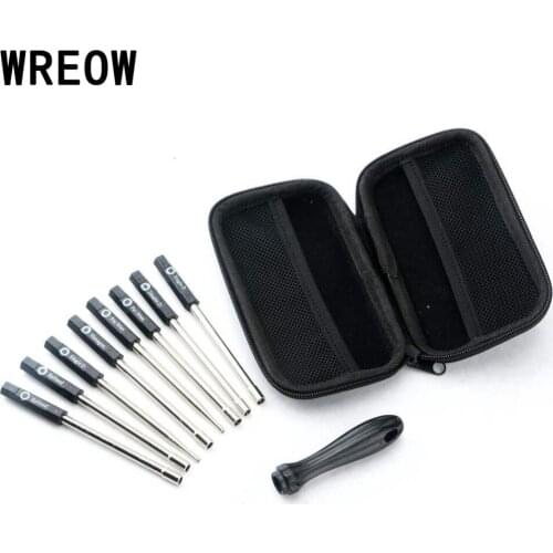 8pc Carburetor Adjustment Tool Screwdriver Set Quick and Easy Tune Adjusting Splined Screwdriver for Common 2 Cycle Small Engine