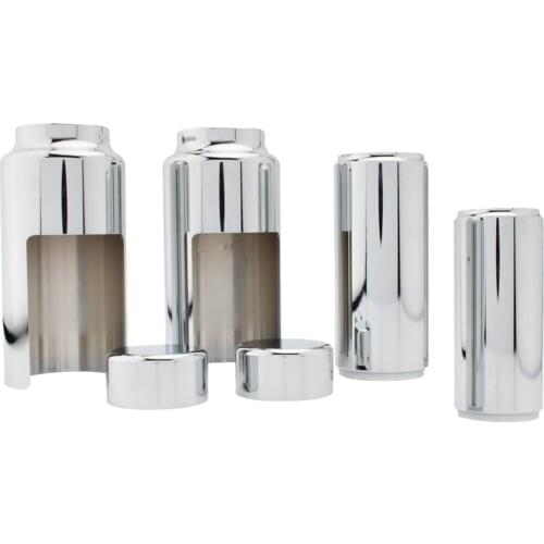 Motorcycle Forks Covers Boots Shock Covers Front Dust Gaiters ,Tube Caps Kit for FXBR 2018-2021