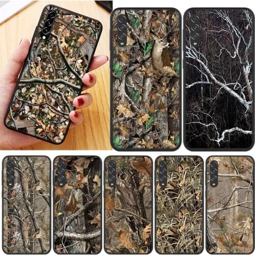 Tree Camouflage Defoliation For Samsung Galaxy A90 A80 A70 A70S A60 A50 A40 A30 A20S A20E A2Core A10 A10E A10S M20 Phone Case