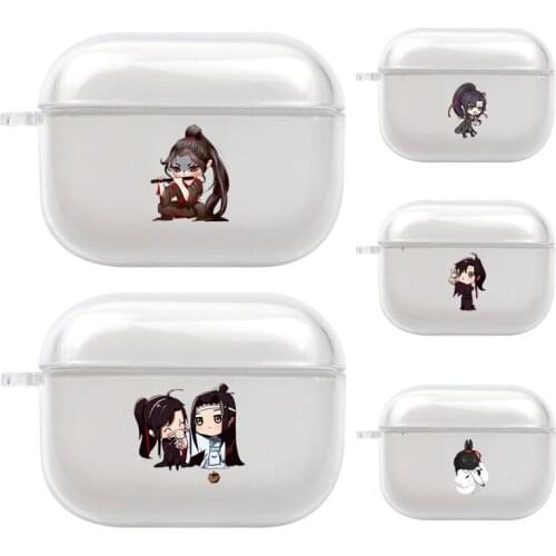 Mo Dao Zu Shi TPU Cover Case For AirPods Pro Case Bluetooth Case For Airpod 3 Earphone Accessories Skin