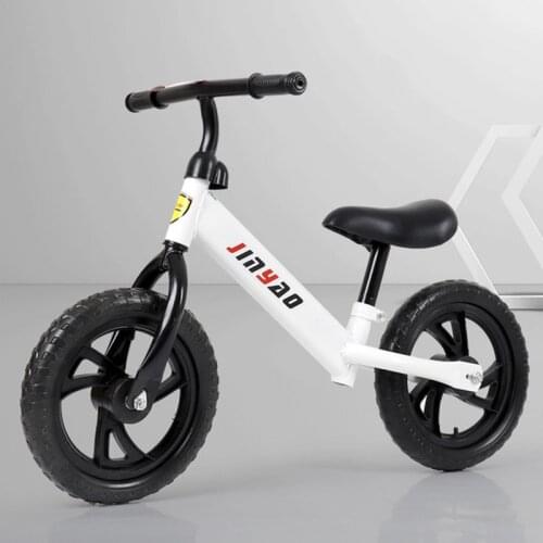 Kids Balance Bike No Pedals Height Adjustable Bicycle Riding Walking Learning Scooter with 360° rotatable handlebar
