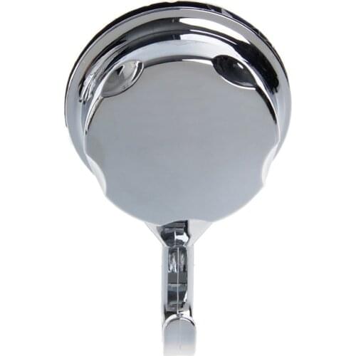 Chromed Suction Cup Kitchen Hooks for Towel Hooks Bathroom Wall Hook Vacuum Hook