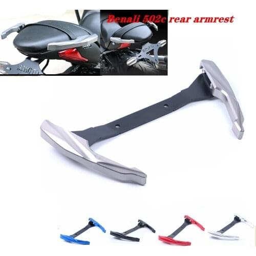 Motorcycle Tail Handrail For Benelli 502C CNC Aluminum Personality Rear Armrest Racer Shelf handle tail fin Accessories