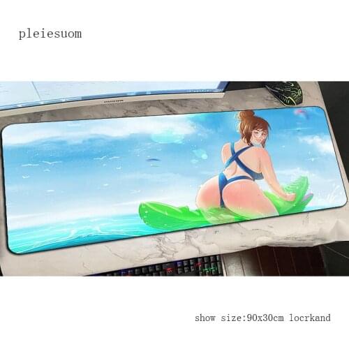 Overwatch mouse pad 900x300x4mm Computer mat gel gaming mousepad large Custom padmouse keyboard games pc gamer desk