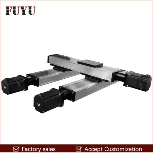 FUYU Linear Stage Actuator Slide Guide Rail Module CNC Ball Screw XY Motion Table Nema 34 Stepper Motor Heavy Load Router