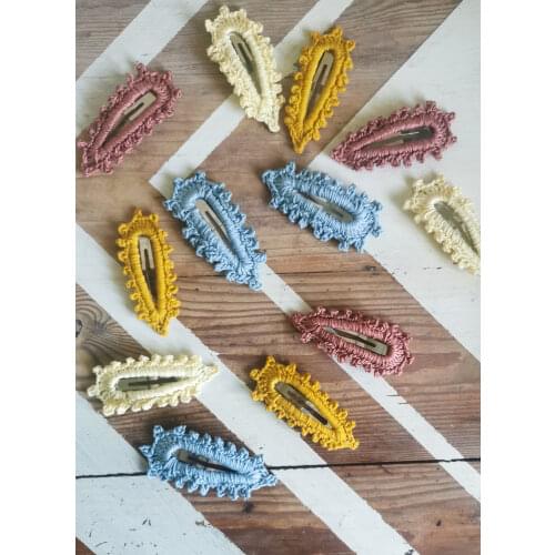 Зажимы для волос Peasant Crochet Style China At AliExpress