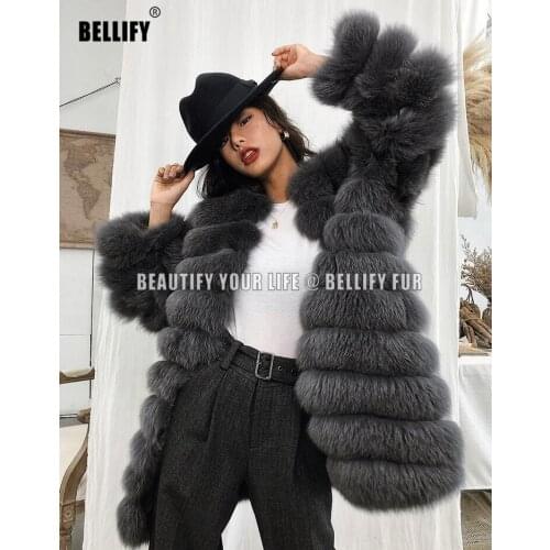 Customized High fashion streetwear Amazing Twisted shaped Hot trendy Natural fox fur coats Plus size Women real fur jackets