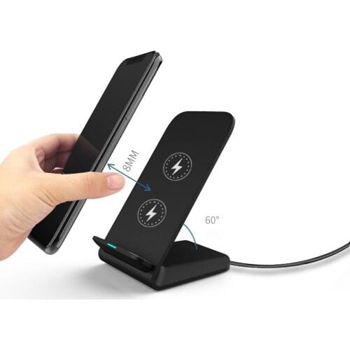 Suitable For iPhone 12 Magnetic Suction 10W Vertical Wireless Charger Mobile Phone Holder Wireless Fast Charging Phone Bracket
