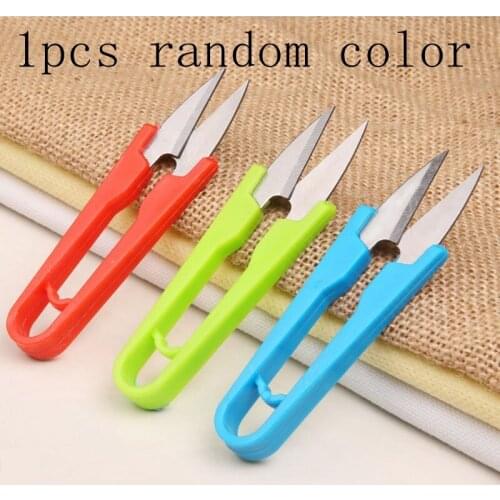 Yarn Scissors Cutting Sewing Scissors Tailor Shears Blade For Cross Stitch Embroidery U Shape Cutter Fabric Thread DIY Accessory