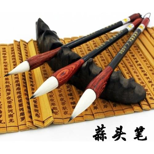 Ancient Law special short front garlic chicken brush freehand traditional Chinese painting peony painting large-character