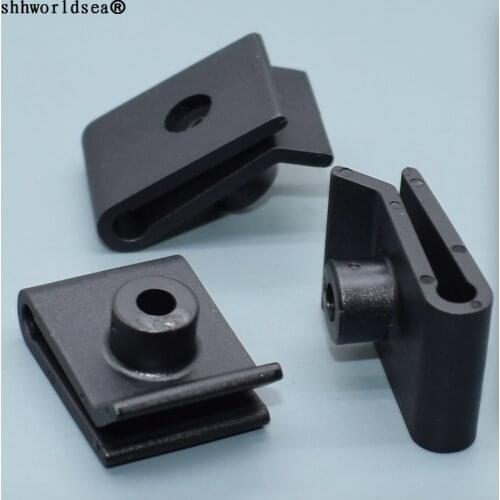 Worldgolden 100pcs auto fasteners U” Nut #10 Screw Size for Mazda 90179-05060; Lexus 1990-On