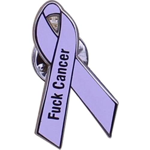 Cancer awareness badge support survivor gift