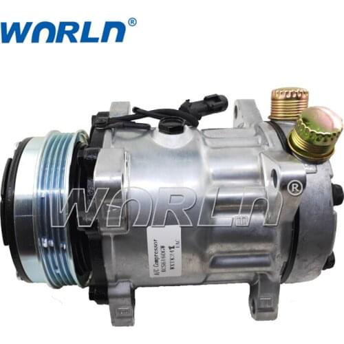 240414 12V Car Conditioning Pumps TRUCK 709 Auto A/C Compressor For SD7H15 4PK Model