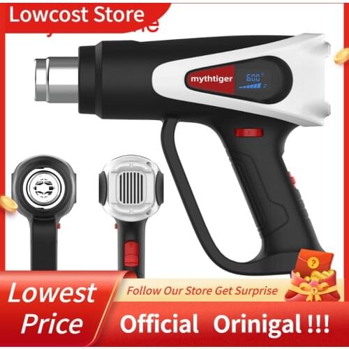 EU PLUG Digital Electric Hot Air Gun Temperature-Controlled Building Hair Dryer Heat Gun Soldering Tools Adjustable