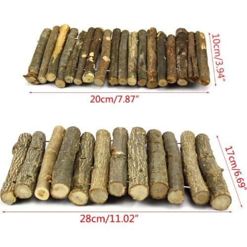 Flexible Wooden Bridge Hamster Ladder Small Animal Toy Rodent Family Accessories Hamsters Climbing Toys Reptile Shelter Pet Nest